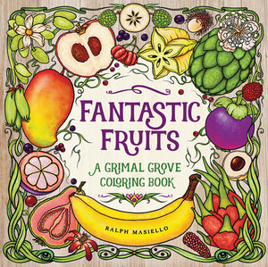 Fantastic Fruits coloring book cover