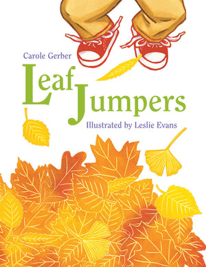 Leaf Jumpers Board Book cover