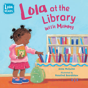 Lola at the Library with Mommy book cover